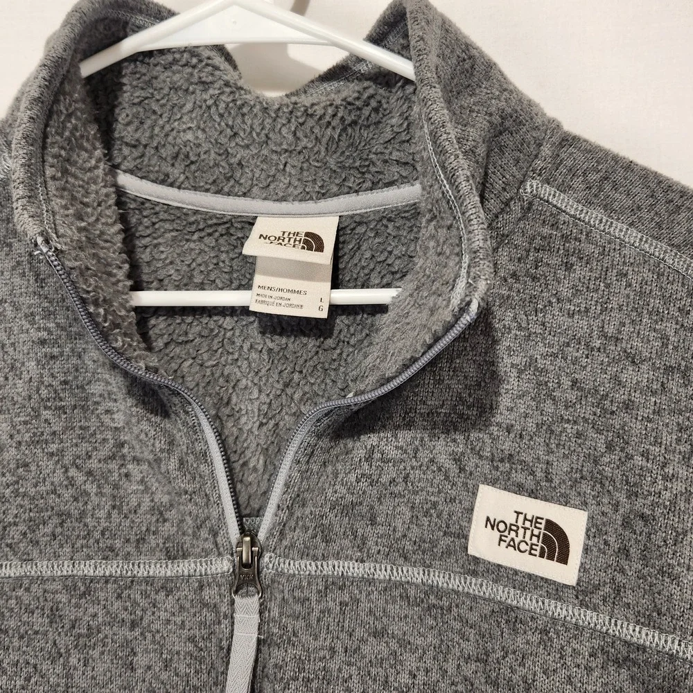 The North Face Men's Pullover Fleece Sweater 1/2‎ Zip Cozy Size L